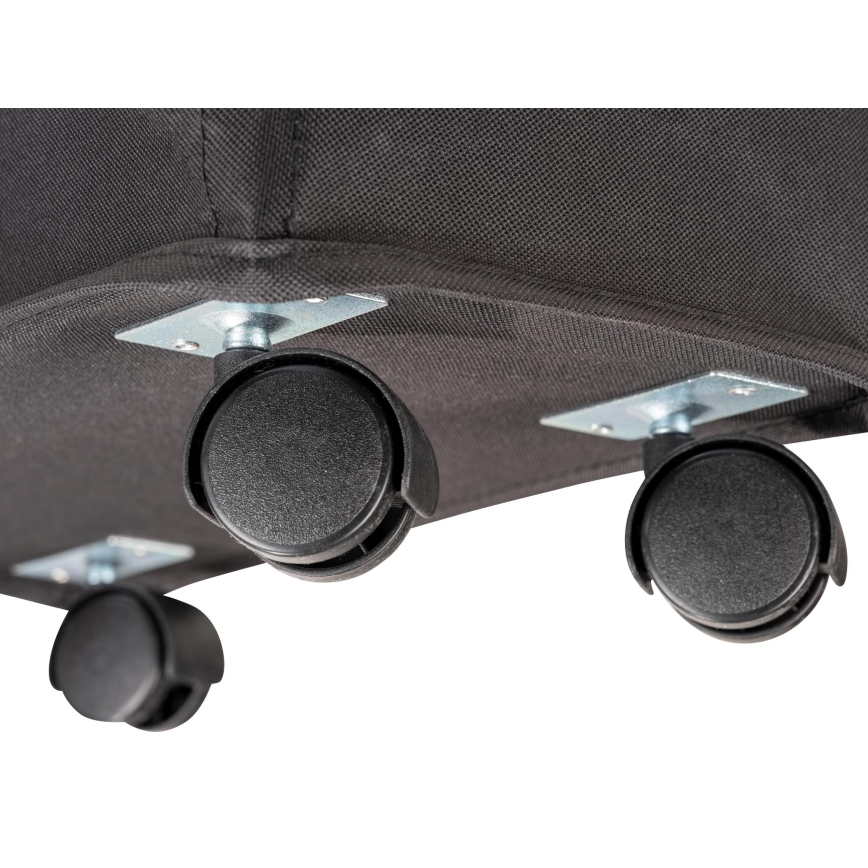 WENKO 69737800 - Koš na prádlo CORNO 18,5x60 cm černá