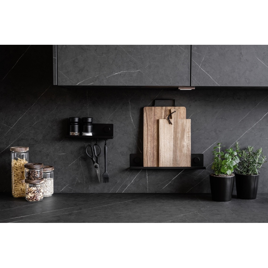 WENKO 71145800 - Stojan JET 25x7,5 cm černá