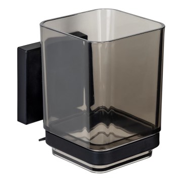 WENKO 71443800 - Kelímek VACUUM-LOC QUADRO ED 7,5x10 cm černá