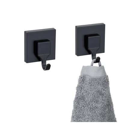 WENKO 71448800 - Háček VACUUM-LOC QUADRO ED 6x7 cm černá