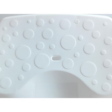 WENKO 73361100-Stolička do vany SECURA 40x31 cm bílá/čirá