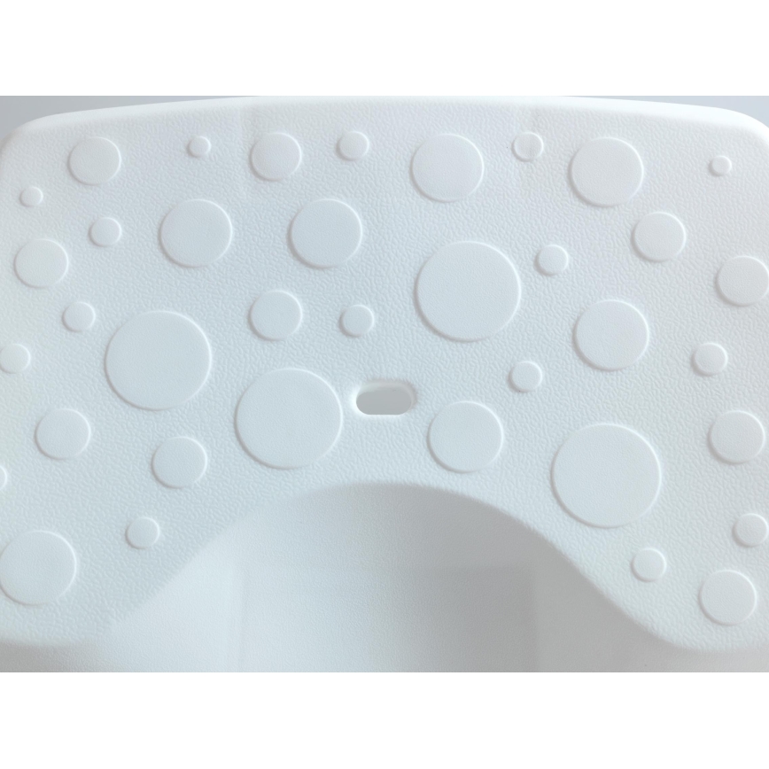 WENKO 73361100-Stolička do vany SECURA 40x31 cm bílá/čirá