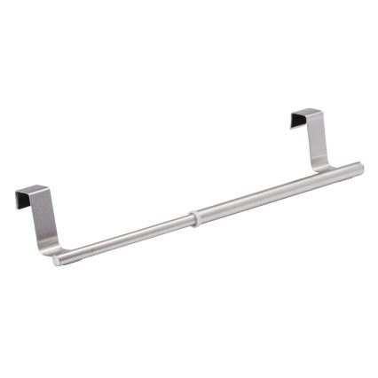 WENKO 79173100 - Držák ručníků TELESCOPE 7x6 cm nerez/stříbrná/černá