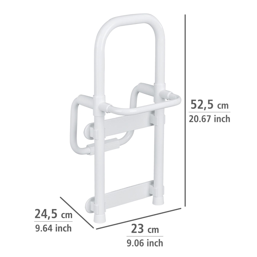WENKO 8110100-Madlo SECURA 23x52 cm bílá