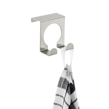 WENKO 8411100 - Háček 5x5 cm nerez/stříbrná