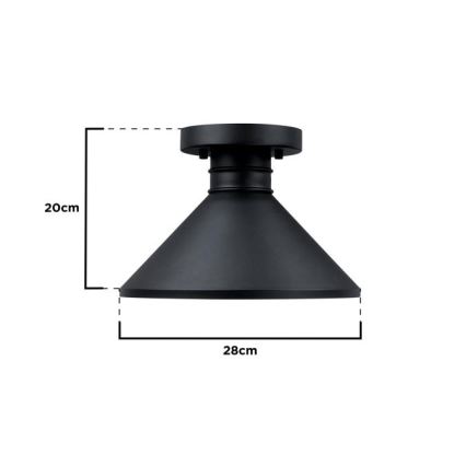 Westinghouse 61238 - Venkovní stropní svítidlo WALTER 1xE27/60W/230V IP44