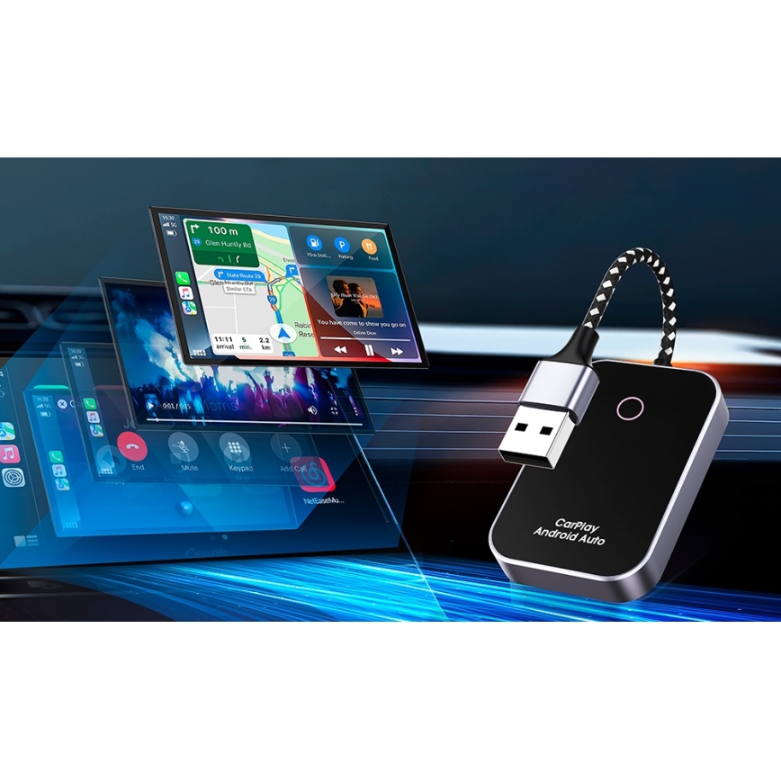 Winner Group-Adaptér GoWireless! pro bezdrátové připojení CarPlay a Android Auto