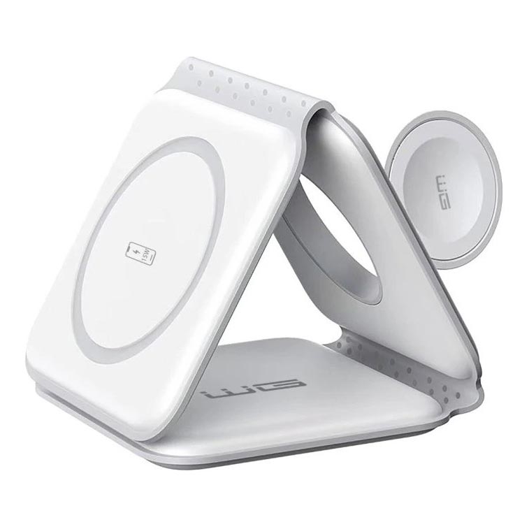 Winner Group - Bezdrátová skládací nabíječka 3v1 MAXFLEX 22,5W bílá