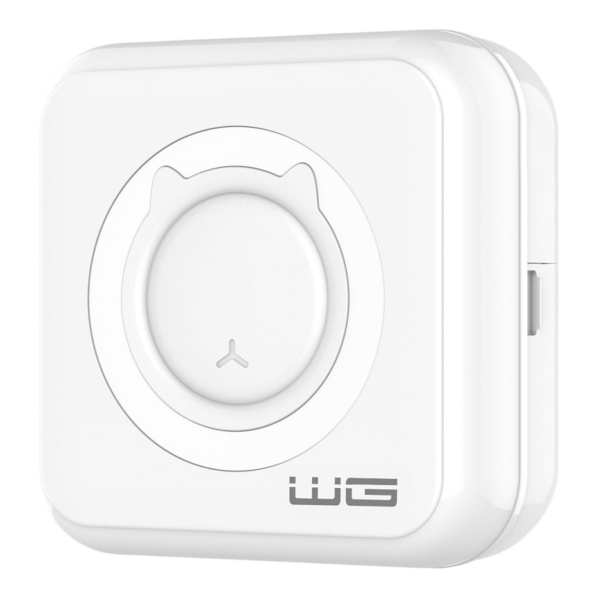 Winner Group - Mini termotiskárna 800 mAh bílá