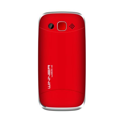 Winner Group - Mobilní telefon pro seniory 1600 mAh červená