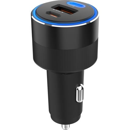Winner Group - Nabíječka do auta 2xUSB-C + 1xUSB-A Power Delivery 130W černá