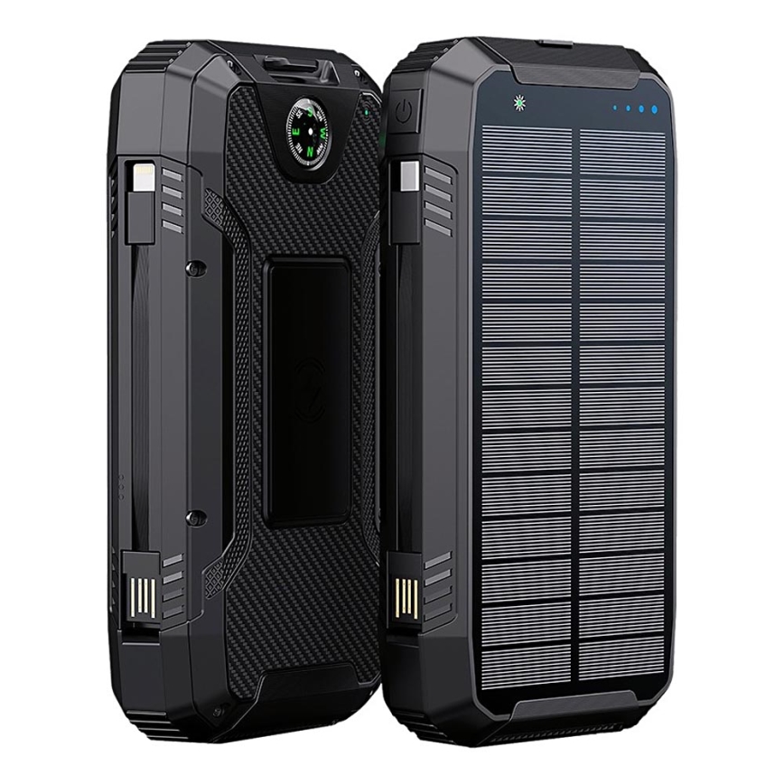 Winner Group - Power Bank s bezdrátovým nabíjením a solárním panelem 20000 mAh 20W PD