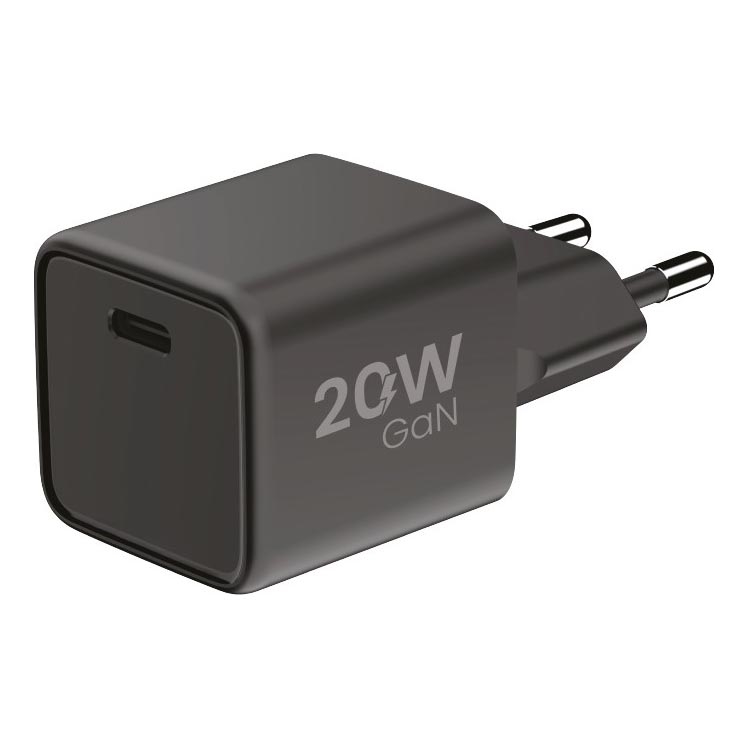 Winner Group - Rychlonabíjecí adaptér 1xUSB-C Power Delivery 20W černá