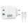 Winner Group - Rychlonabíjecí adaptér 2xUSB PD 65W + USB kabel USB-C / USB-C 1m