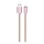 Winner Group - USB kabel Lightning / USB-A 1m růžová
