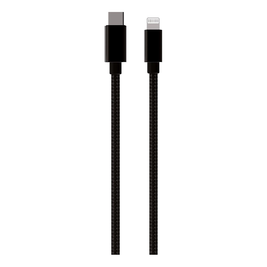 Winner Group - USB kabel Lightning / USB-C 60W 50cm černá