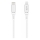 Winner Group - USB kabel MFI Lightning / USB-C 1m bílá