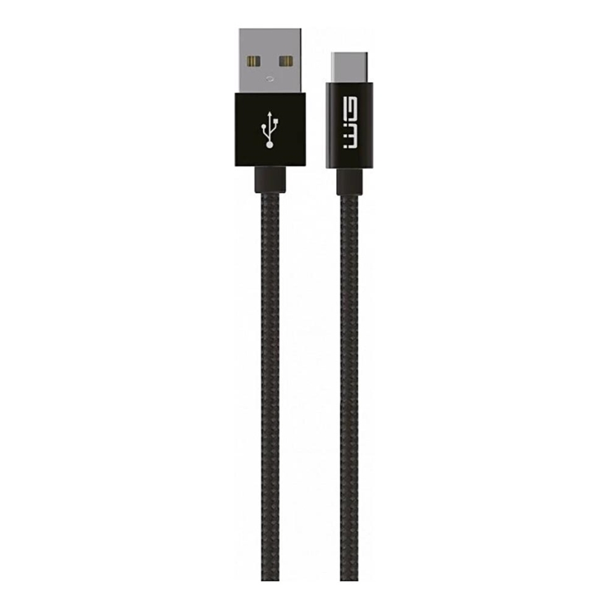 Winner Group - USB kabel USB-C / USB-A 50cm černá