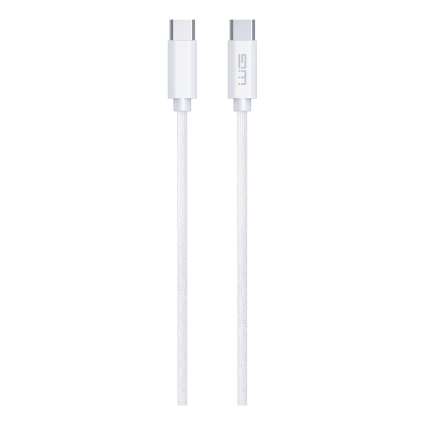 Winner Group - USB kabel USB-C / USB-C 60W 3m bílá