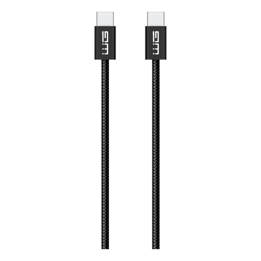 Winner Group - USB kabel USB-C / USB-C 60W 3m černá