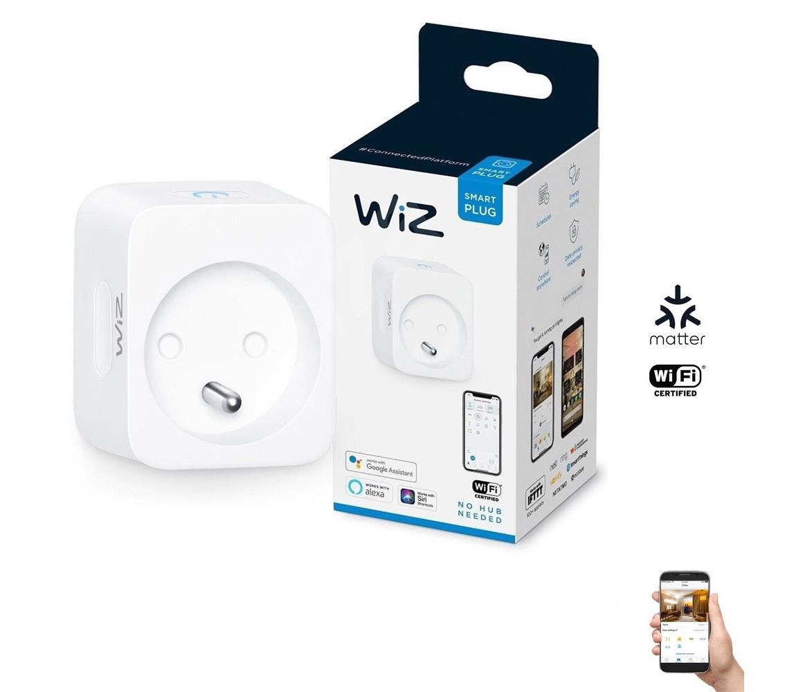 WiZ WiZ - Chytrá zásuvka E 2300W Wi-Fi WI0053