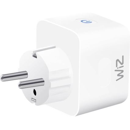 WiZ - Chytrá zásuvka F 2300W + powermetr Wi-Fi SCHUKO