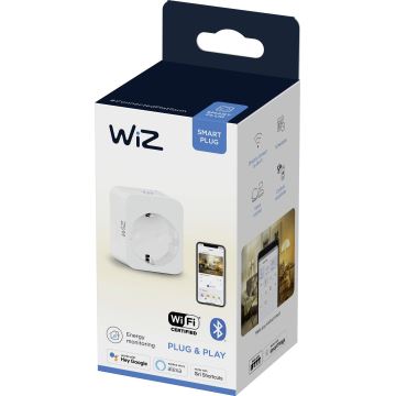 WiZ - Chytrá zásuvka F 2300W + powermetr Wi-Fi