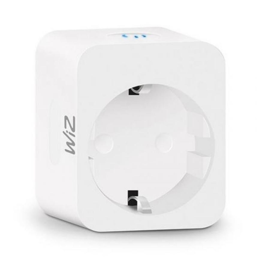 WiZ - Chytrá zásuvka F 2300W Wi-Fi SCHUKO