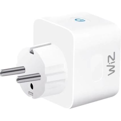 WiZ - Chytrá zásuvka F 2300W Wi-Fi SCHUKO