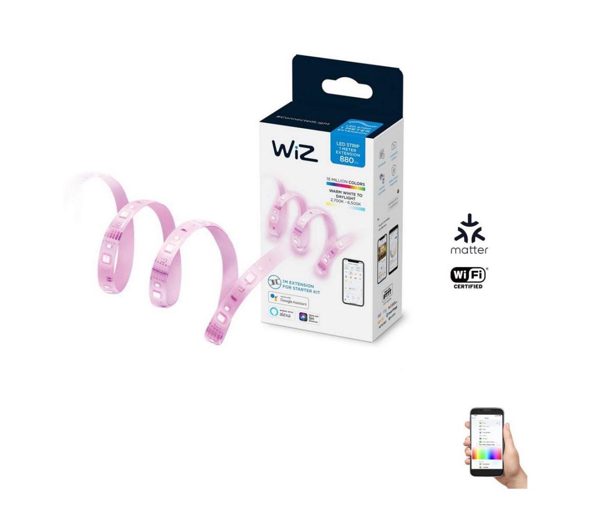 WiZ WiZ - LED RGBW Rozšiřovací stmívatelný pásek 1m LED/11W/12V 2700-6500K Wi-Fi WI0049