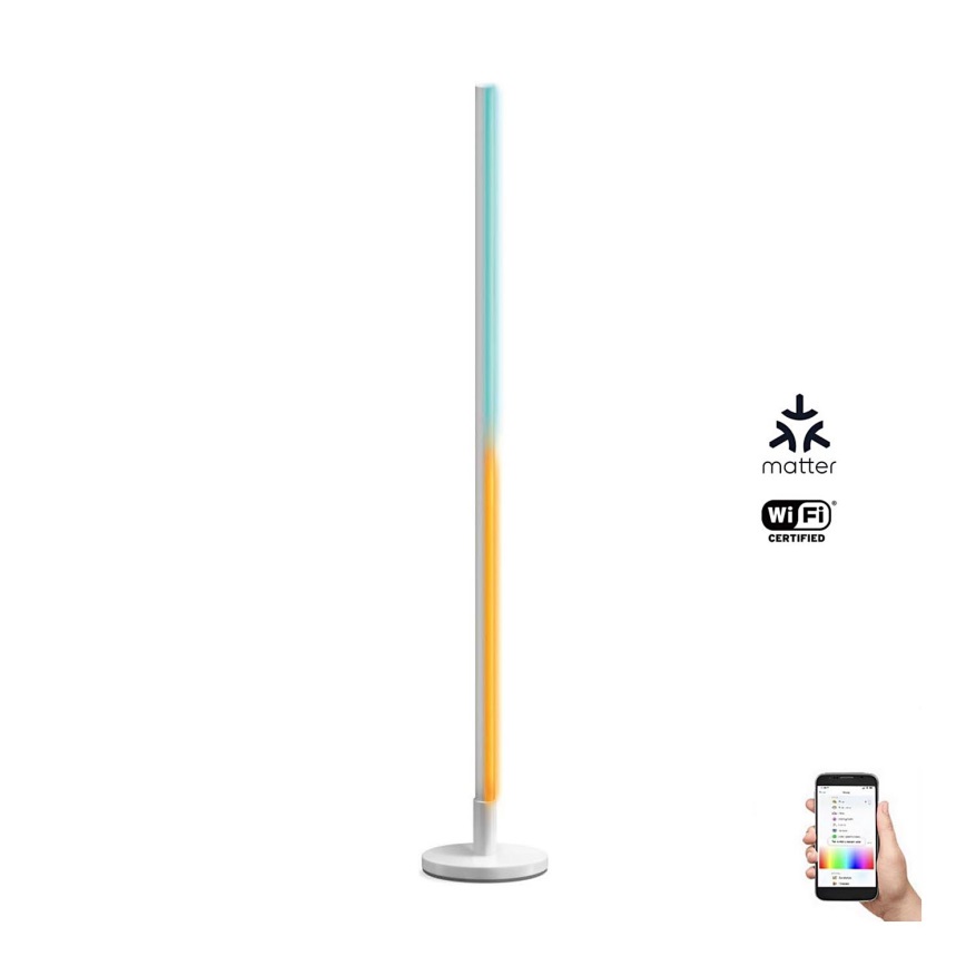 WiZ - LED RGBW Stmívatelná stojací lampa POLE LED/13W/230V 2200-6500K Wi-Fi