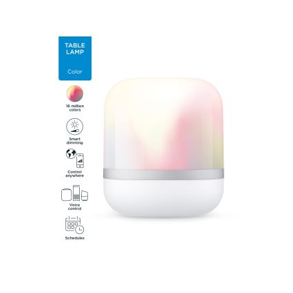 WiZ - LED RGBW Stmívatelná stolní lampa HERO LED/13W/230V 2200-6500K Wi-Fi
