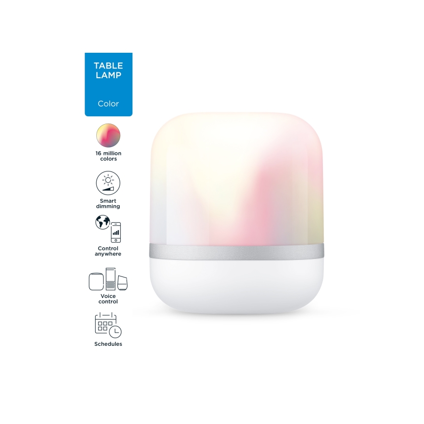 WiZ - LED RGBW Stmívatelná stolní lampa HERO LED/13W/230V 2200-6500K Wi-Fi