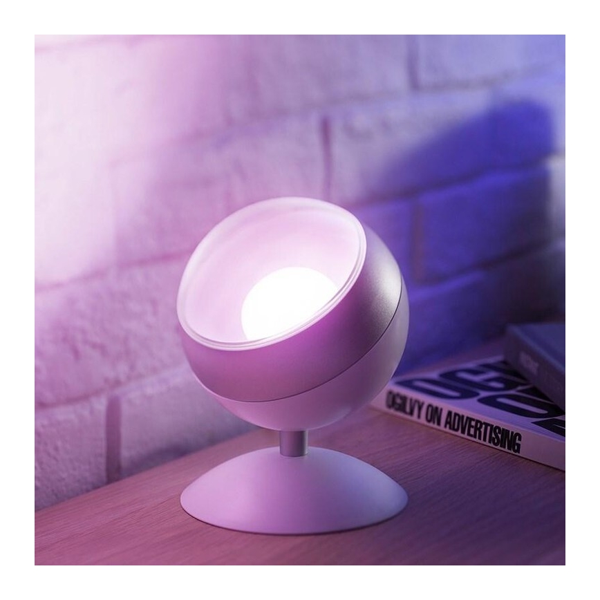 WiZ - LED RGBW Stmívatelná stolní lampa QUEST LED/13W/230V 2200-6500K Wi-Fi bílá