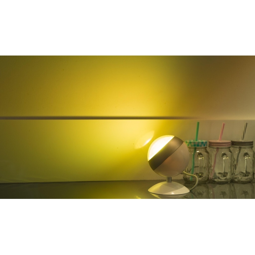 WiZ - LED RGBW Stmívatelná stolní lampa QUEST LED/13W/230V 2200-6500K Wi-Fi bílá