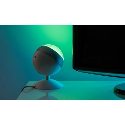 WiZ - LED RGBW Stmívatelná stolní lampa QUEST LED/13W/230V 2200-6500K Wi-Fi bílá