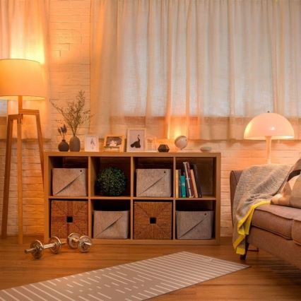 WiZ - LED RGBW Stmívatelná stolní lampa QUEST LED/13W/230V 2200-6500K Wi-Fi bílá