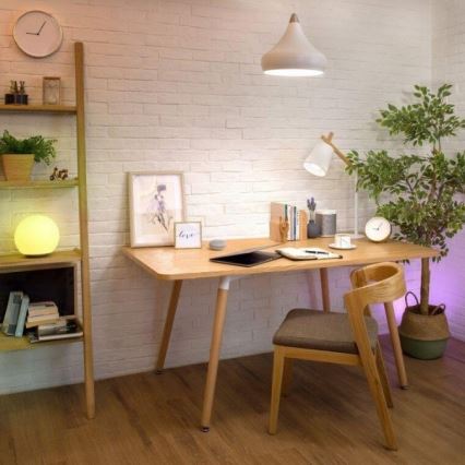 WiZ - LED RGBW Stmívatelná stolní lampa SPIRIT LED/13W/230V Wi-Fi 2200-6500K