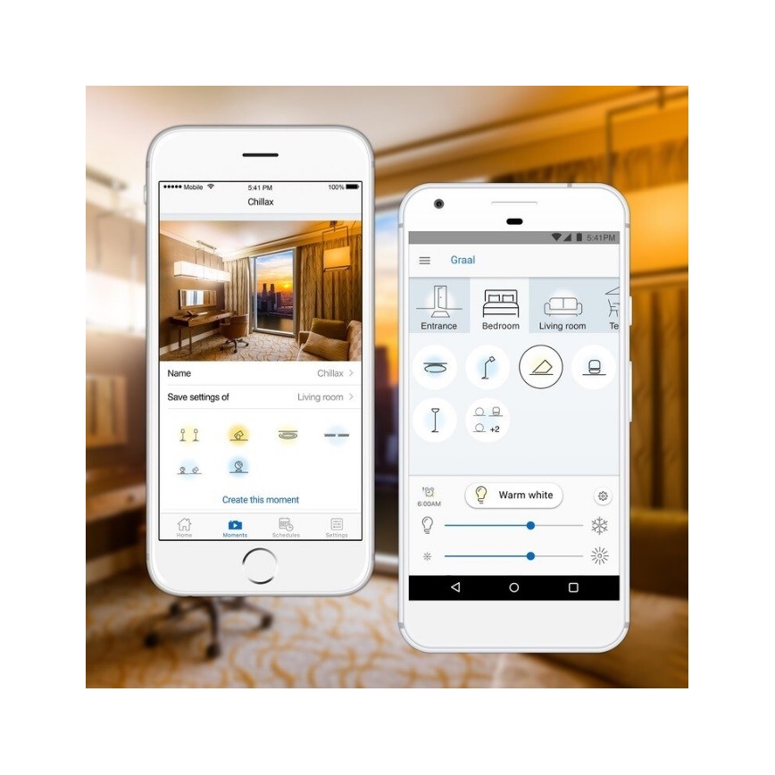 WiZ - LED RGBW Stmívatelná stolní lampa SPIRIT LED/13W/230V Wi-Fi 2200-6500K