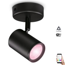 WiZ - LED RGBW Stmívatelné bodové svítidlo IMAGEO 1xGU10/4,9W/230V CRI 90 Wi-Fi černá