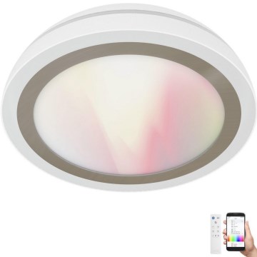 WiZ - LED RGBW Stmívatelné koupelnové stropní svítidlo STELLAR LED/23W/230V 2200-6500K IP23 Wi-Fi + dálkové ovládání