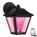 WiZ - LED RGBW Stmívatelné venkovní nástěnné svítidlo LED/9,5W/230V 2700-5000K IP44 Wi-Fi