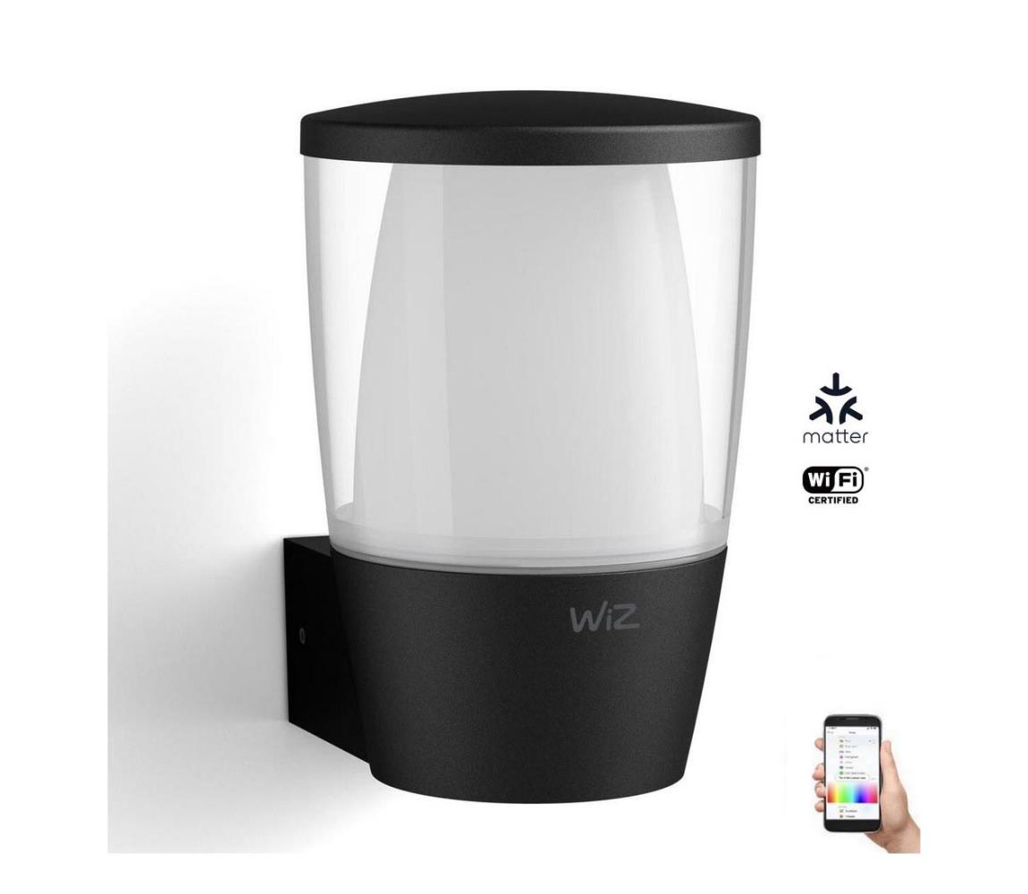 WiZ WiZ - LED RGBW Stmívatelné venkovní svítidlo ELPAS LED/8,5W/230V IP44 Wi-Fi WI0117