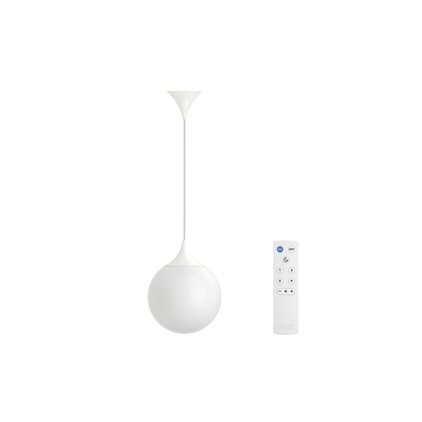 WiZ - LED RGBW Stmívatelný lustr na lanku ELIXIR LED/15W/230V 2200-6500K Wi-Fi + dálkové ovládání