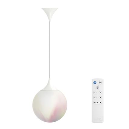 WiZ - LED RGBW Stmívatelný lustr na lanku ELIXIR LED/15W/230V 2200-6500K Wi-Fi + dálkové ovládání