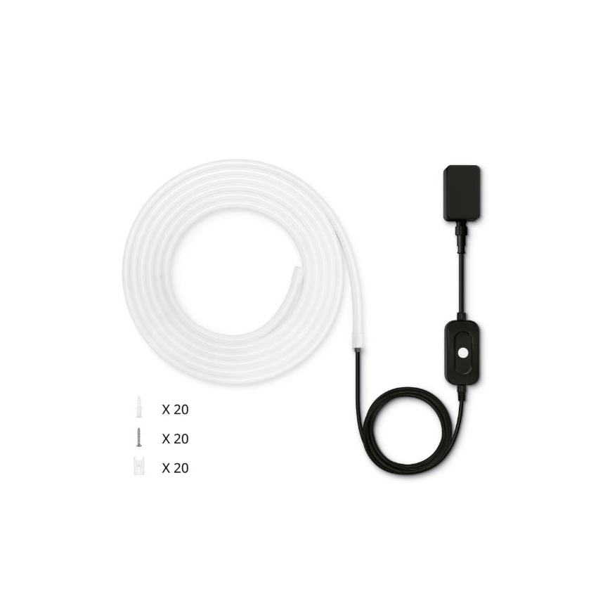 WiZ - LED RGBW Stmívatelný venkovní pásek 5m LED/24W/230V 2700-5000K Wi-Fi IP65
