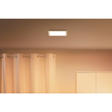 WiZ - LED Stmívatelné stropní svítidlo SUPERSLIM LED/12W/230V 2700-6500K Wi-Fi bílá