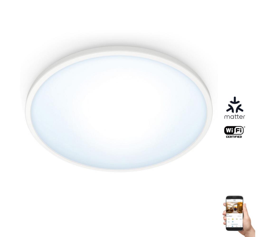 WiZ WiZ - LED Stmívatelné stropní svítidlo SUPERSLIM LED/16W/230V 2700-6500K Wi-Fi 