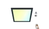 WiZ - LED Stmívatelné stropní svítidlo SUPERSLIM LED/36W/230V 2700-6500K Wi-Fi černá