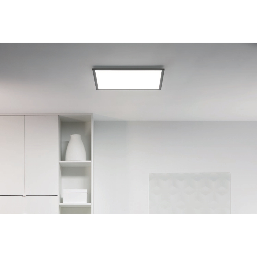 WiZ - LED Stmívatelné stropní svítidlo SUPERSLIM LED/36W/230V 2700-6500K Wi-Fi černá